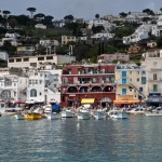 Capri town harbourfront